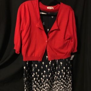 Dress Barn polkadot dress